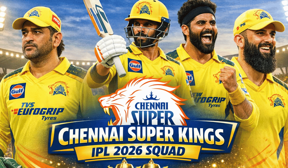 Chennai Super Kings | CSK IPL 2026 Squad