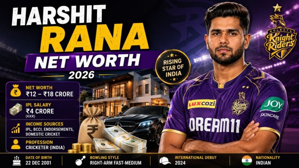 Harshit Rana Net Worth 2026 