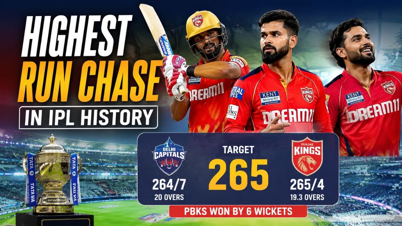 Highest Run Chase in IPL
