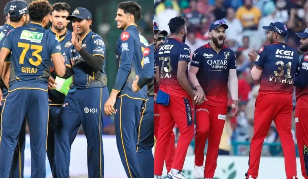 GT vs RCB