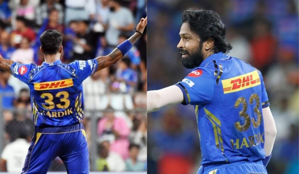 Hardik Pandya Jersey Number