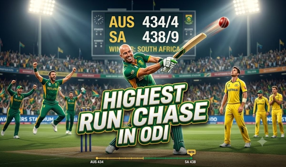 Highest Run Chase in ODI