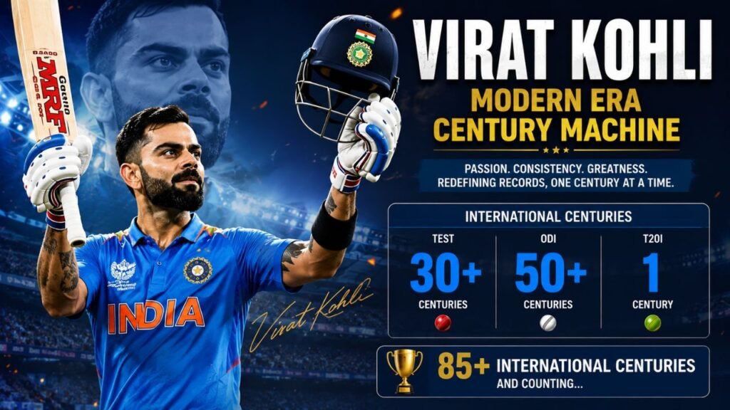 Most Centuries in Cricket