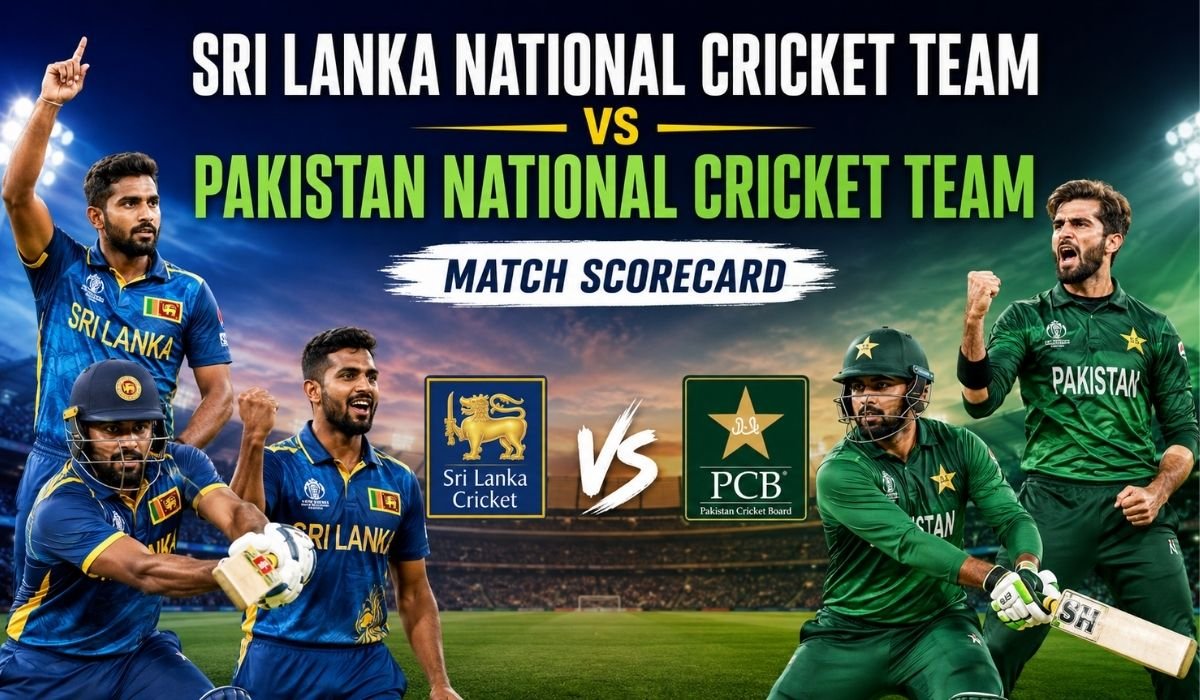 Sri Lanka National Cricket Team vs Pakistan National Cricket Team Match Scorecard