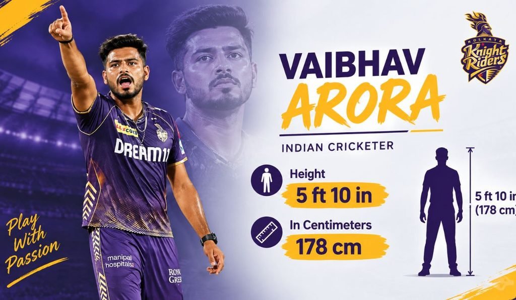 Vaibhav Arora Height